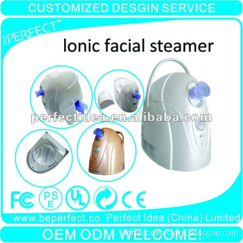 Facial steamer/sprayer beauty device